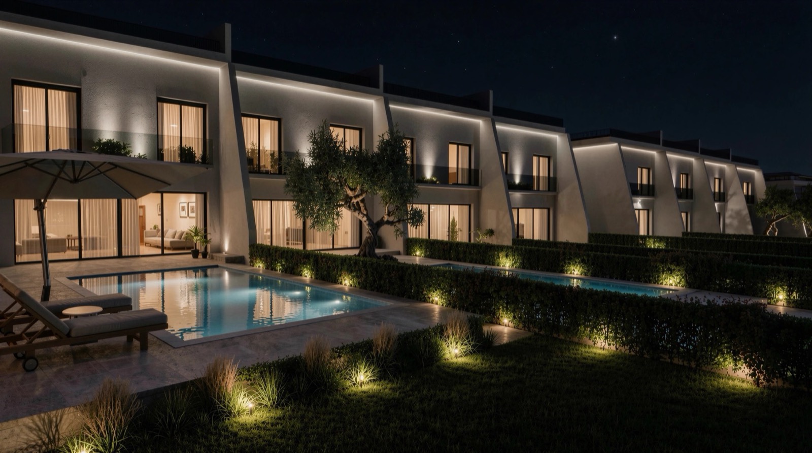 Venus Park gece görünümü